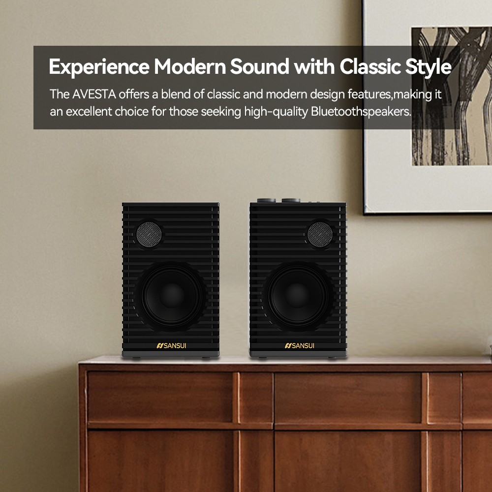 SANSUI AVESTA Bookshelf Speaker - SANSUI