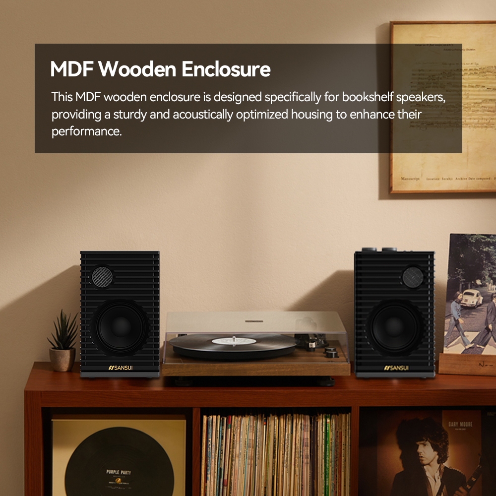 SANSUI AVESTA Bookshelf Speaker - SANSUI