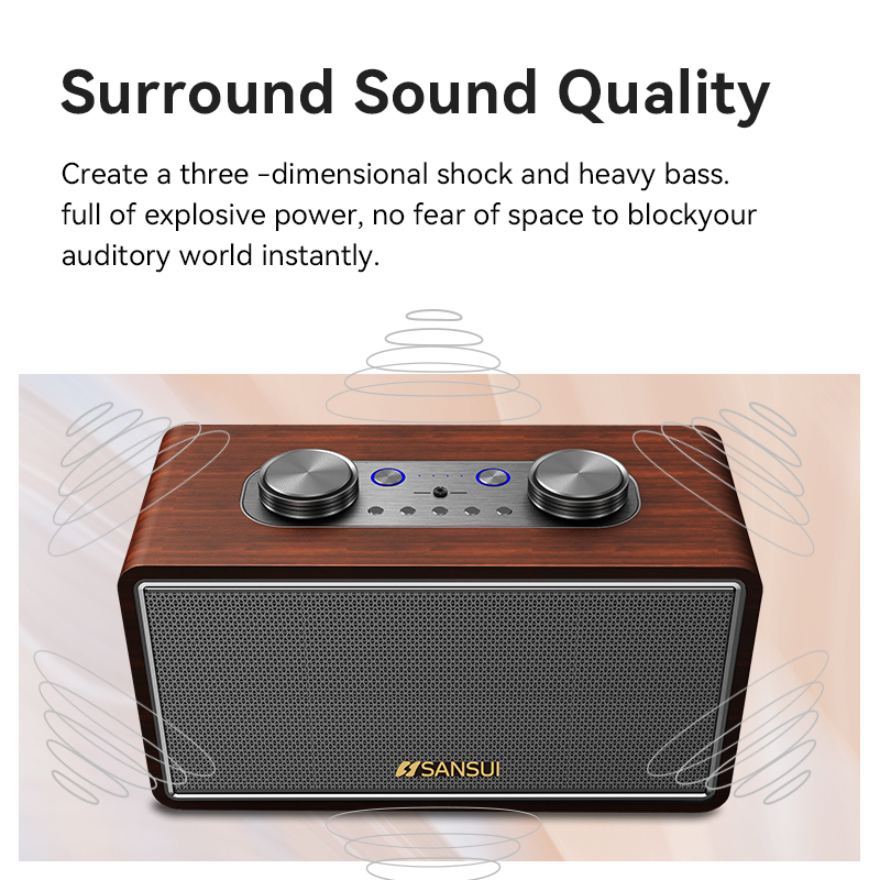 SANSUI SOUNDMAX II Home Speaker - SANSUI