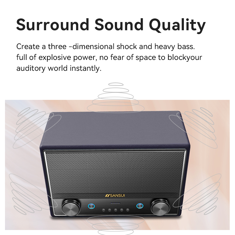 SANSUI SOUNDMAX III Home Speaker - SANSUI