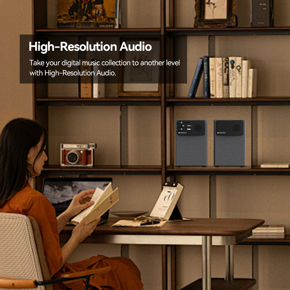 SANSUI ALTA Bookshelf Speaker - SANSUI