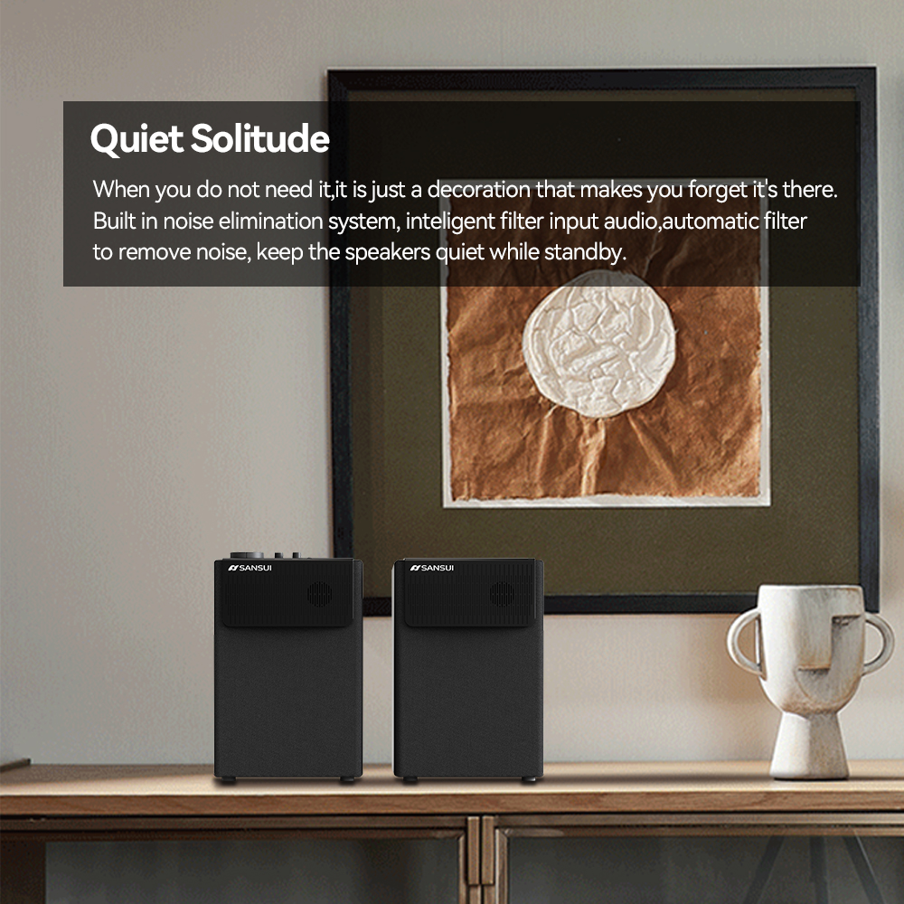 SANSUI STOCKHOLM Bookshelf Speaker - SANSUI