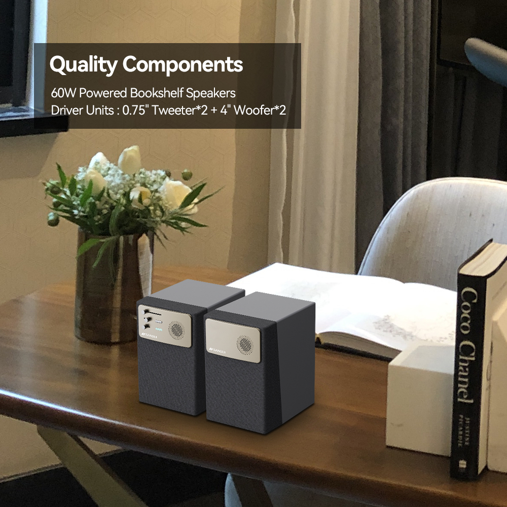 SANSUI ALTA Bookshelf Speaker - SANSUI