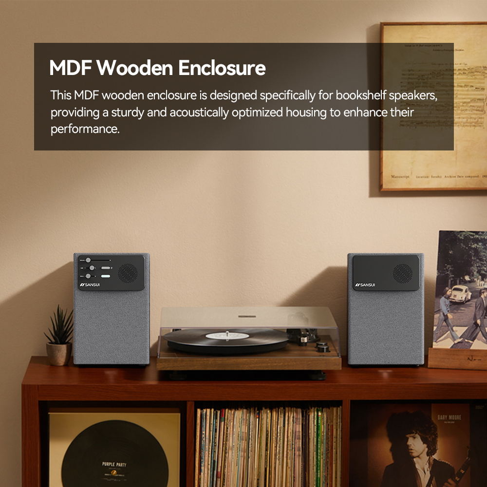 SANSUI ALTA Bookshelf Speaker - SANSUI