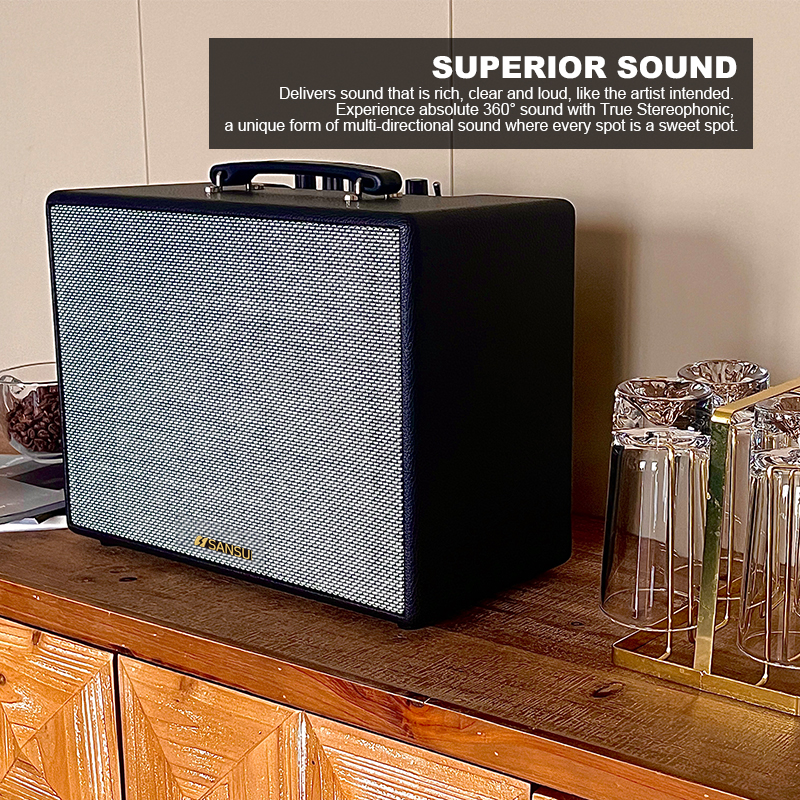 SANSUI Vintage Plus Home Speaker - SANSUI