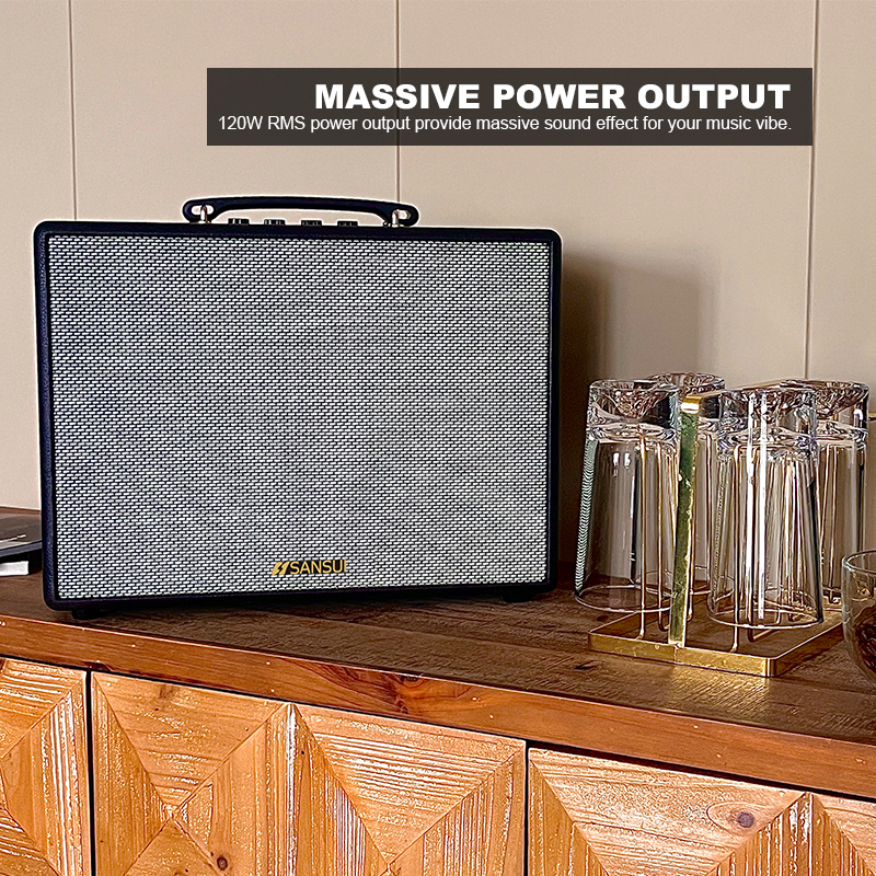 SANSUI Vintage Plus Home Speaker - SANSUI