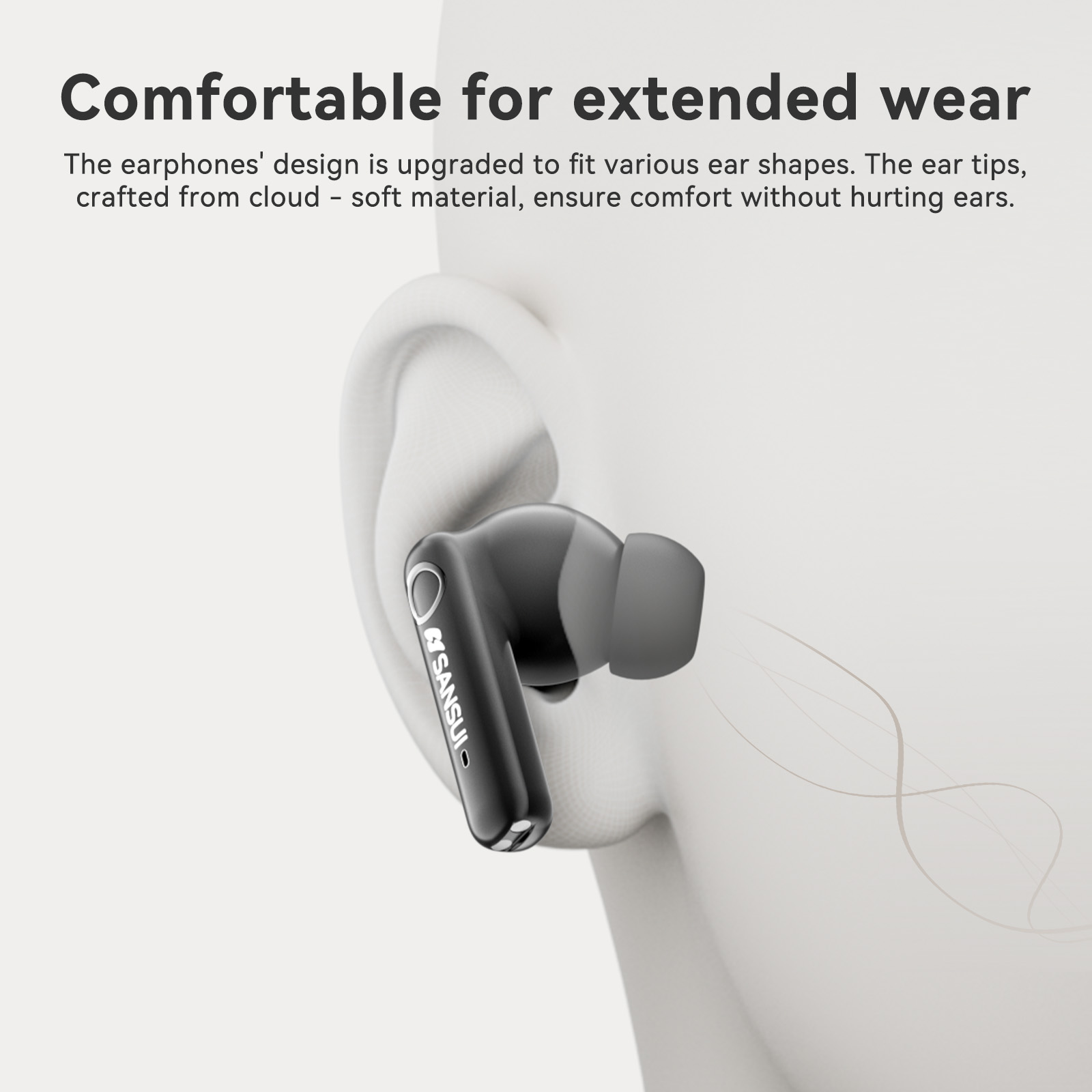 SANSUI W66 Earbuds - SANSUI