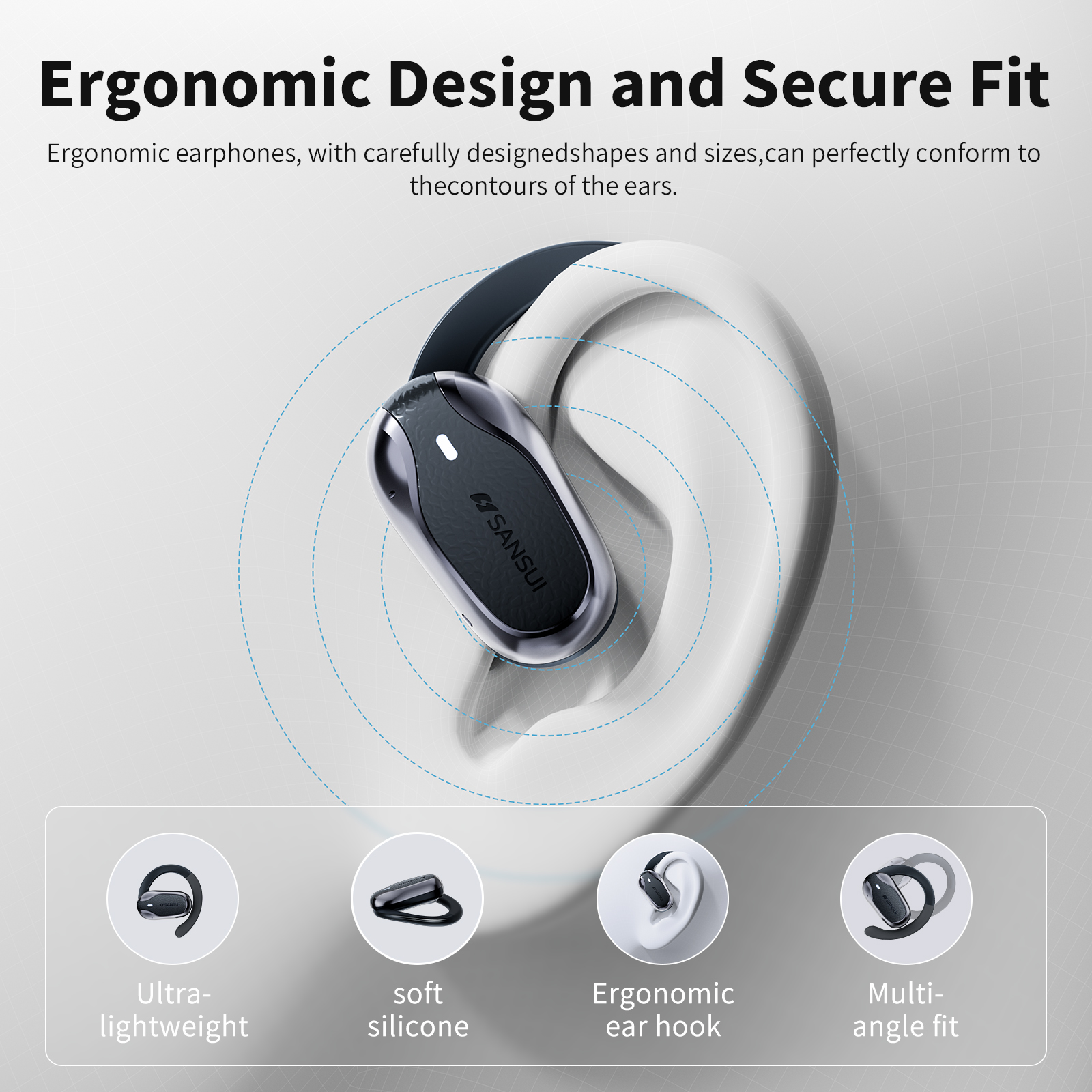 SANSUI W65 Earbuds - SANSUI