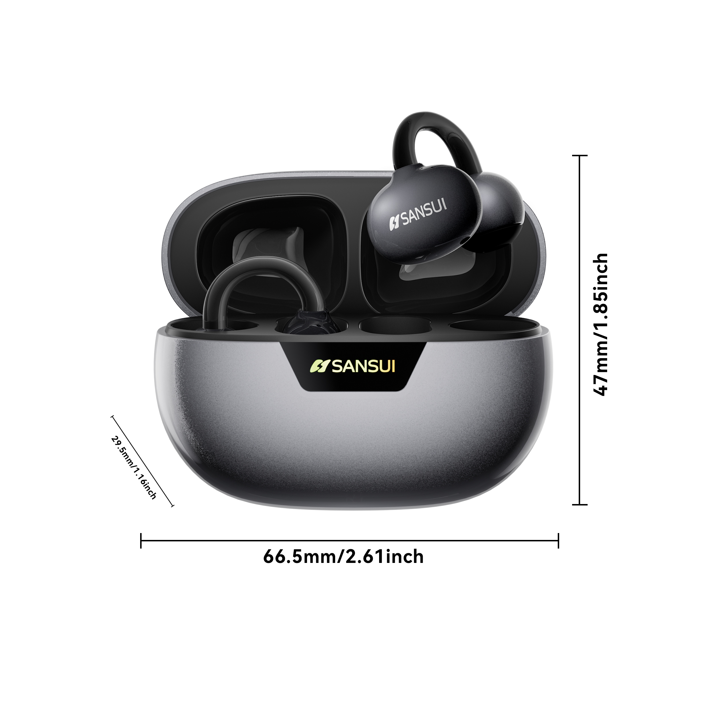 SANSUI W36 Clip Pro Earbuds - SANSUI