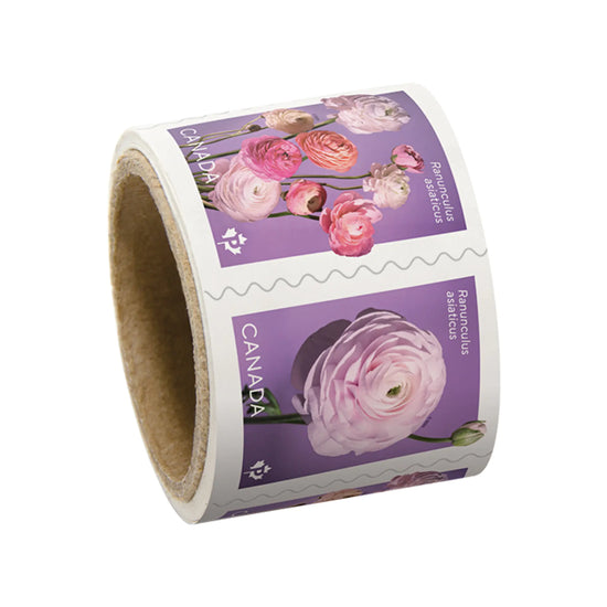 Ranunculus: Permanent™ domestic rate stamps - coil of 50