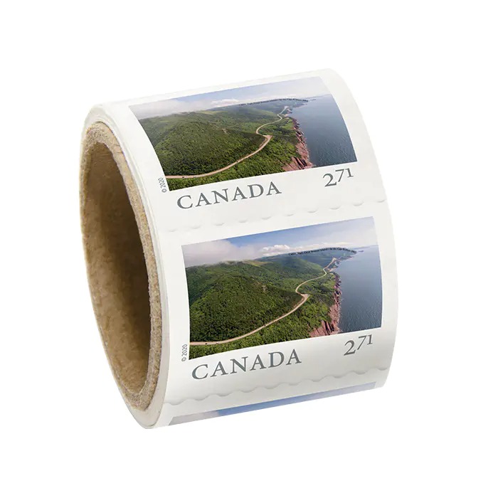 From Far and Wide (2020): International rate stamps ($2.71) - coil of 50