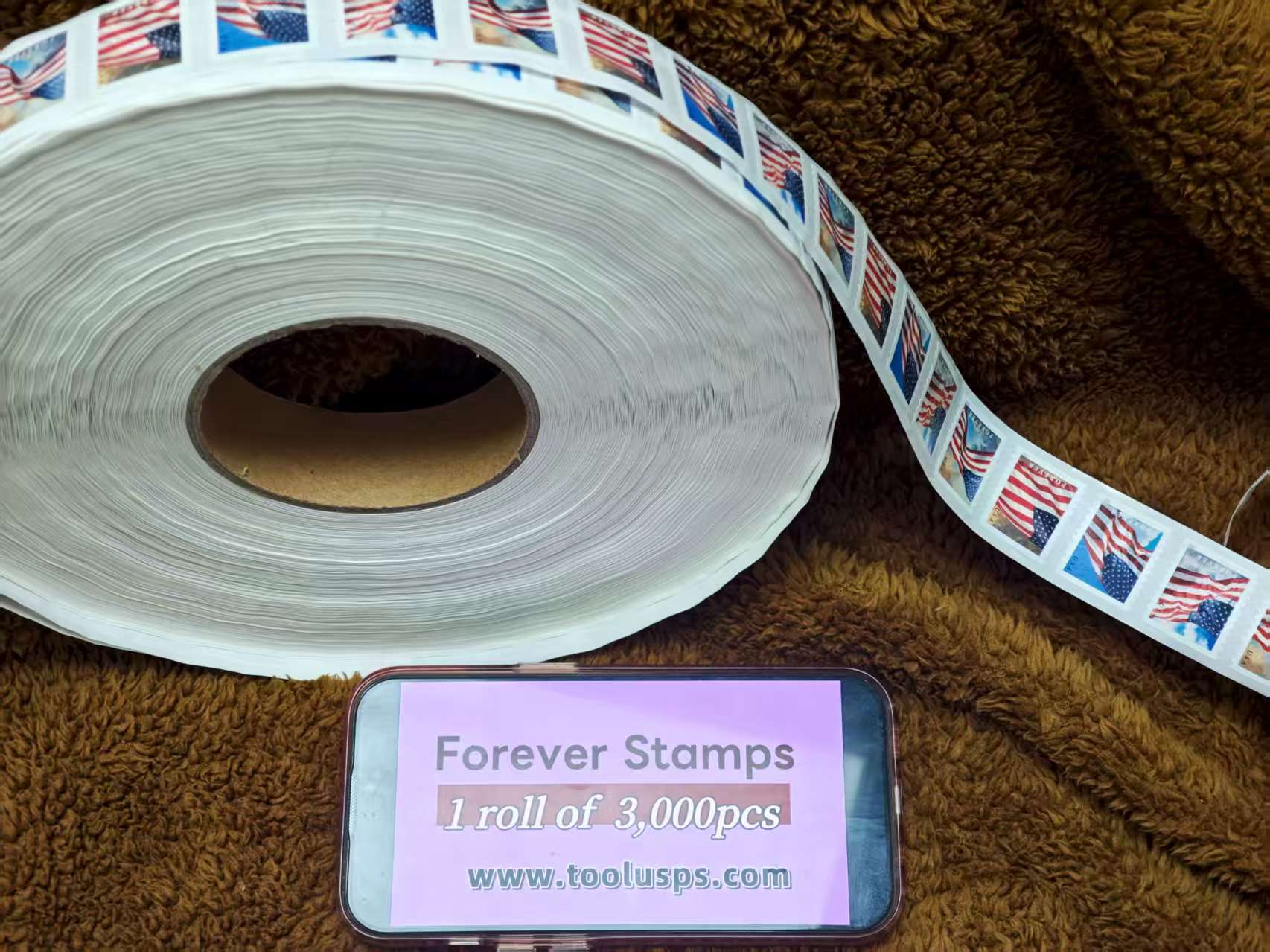 2024 U.S. Flags Stamps 3000 PCS