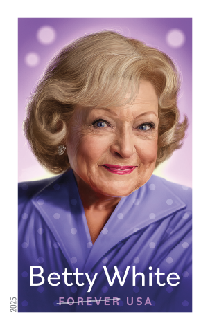 2025 Betty White Stamps 100 pcs