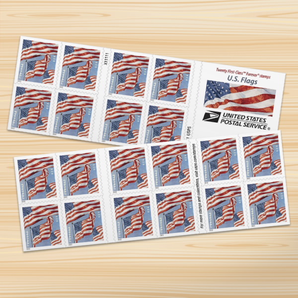 2022 Flag Stamps books