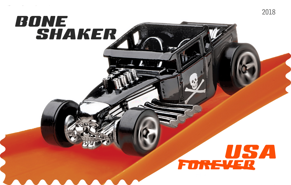 2018 Hot Wheels Stamps