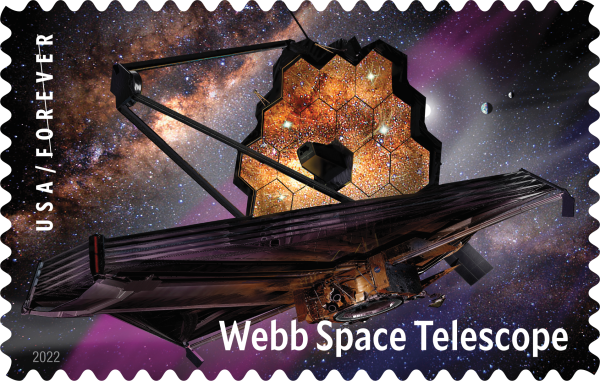 2022 James Webb Space Telescope Stamps