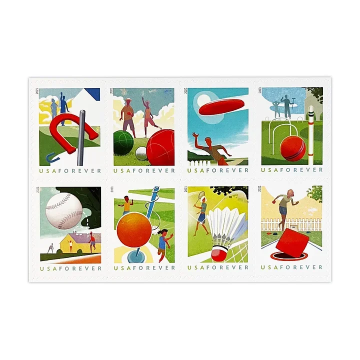 2021 Backyard Games Stamps