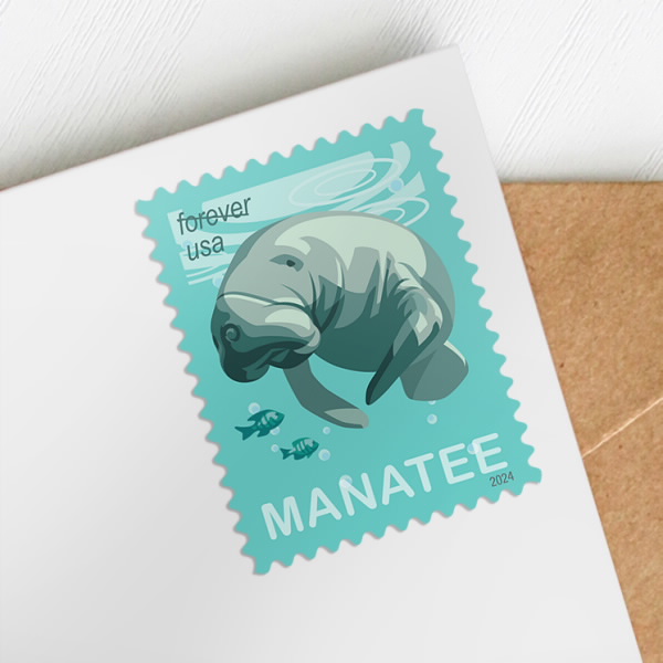 2024 Save Manatees Stamps