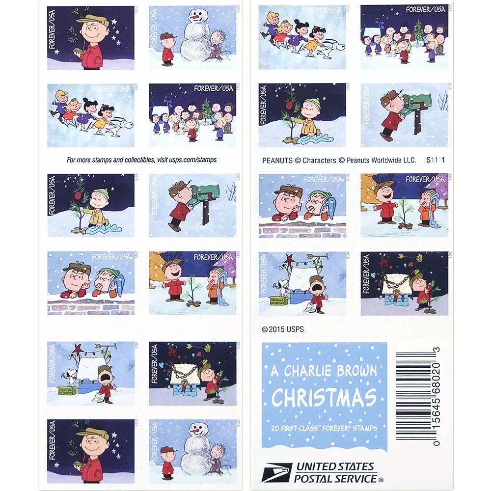 Christmas Stamp Blind Box 500 PCS BIG SALE，100 PCS of 5 styles