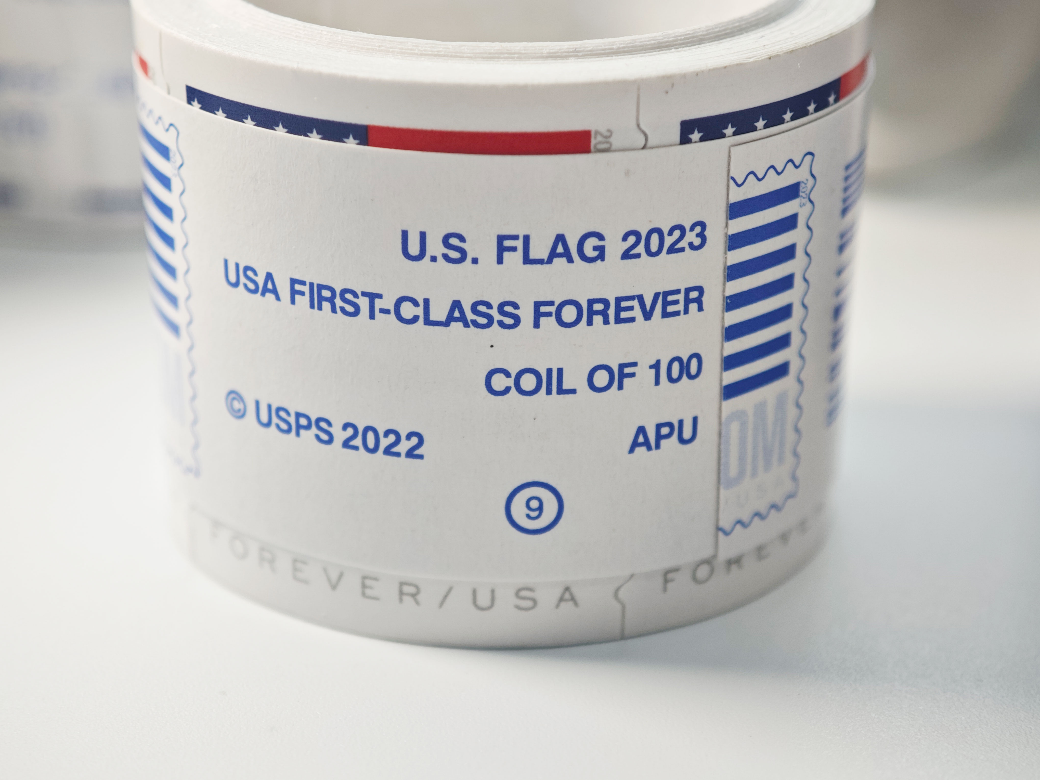 Big Sales! 3 U.S. Flag Stamps,3 Rolls/300 Pcs