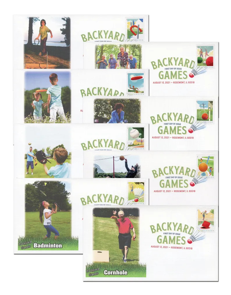 2021 Backyard Games Stamps