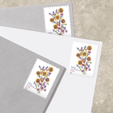 2022 Sunflower Bouquet Forever®Stamp