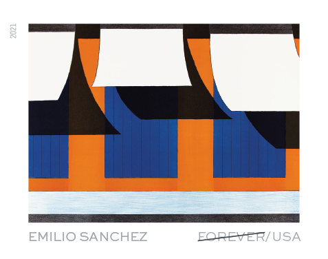 2021 Emilio Sanchez Forever Stamps 100 PCS