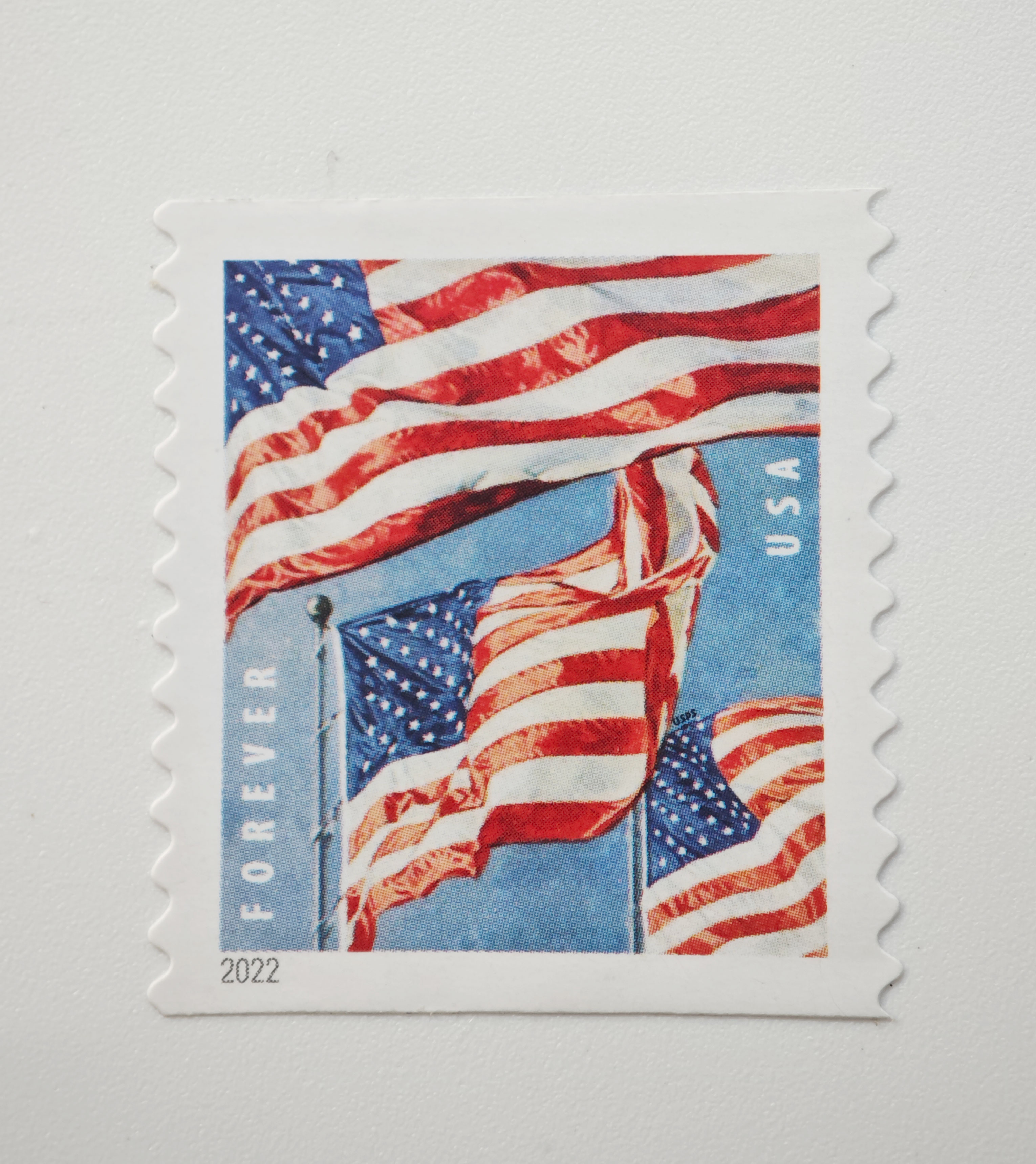 Big Sales! 3 U.S. Flag Stamps,3 Rolls/300 Pcs