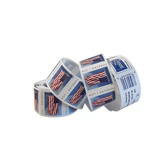 2019 U.S. Flag Forever Stamps 50 Rolls