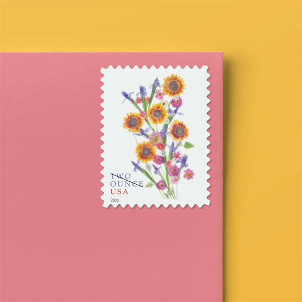 2022 Sunflower Bouquet Forever®Stamp