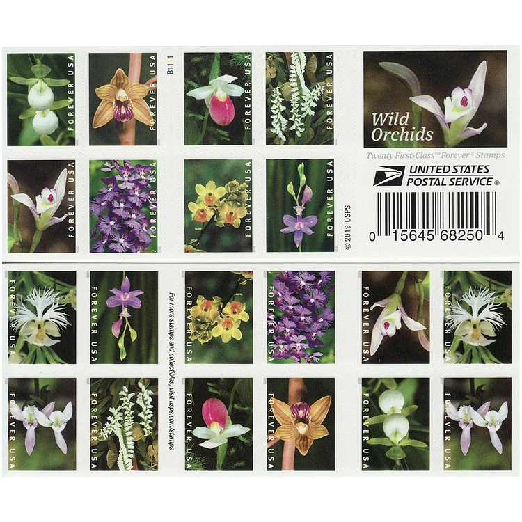 2020 Wild Orchids Stamps