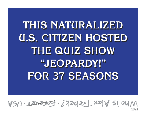 2024 Alex Trebek Stamps