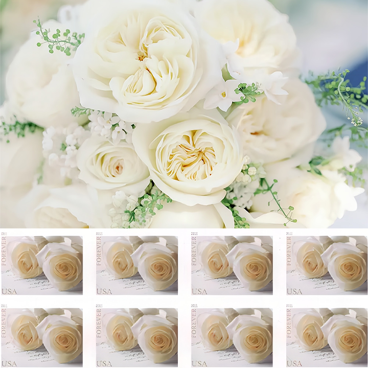 2011 Wedding Roses Commemorative stamps