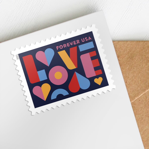 2021 Love Forever Stamps