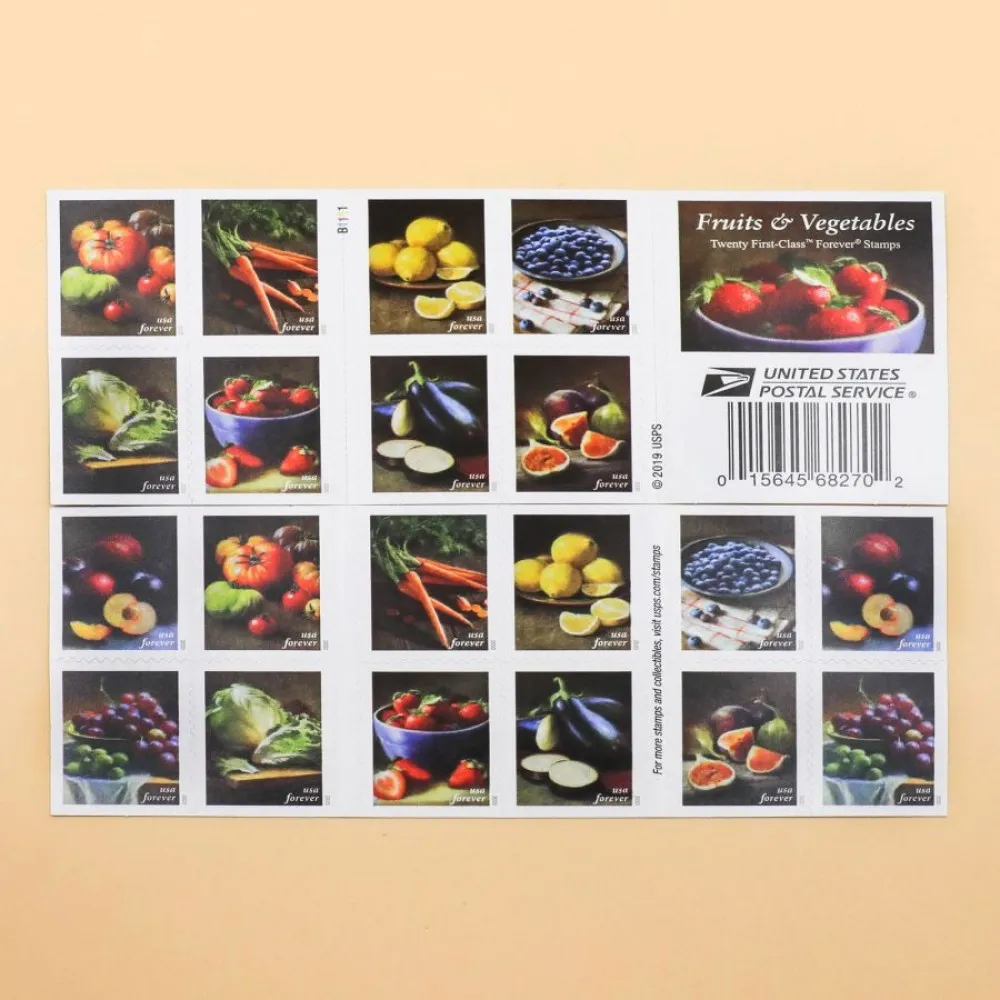 2020 Fruits and Vegetables Stamps