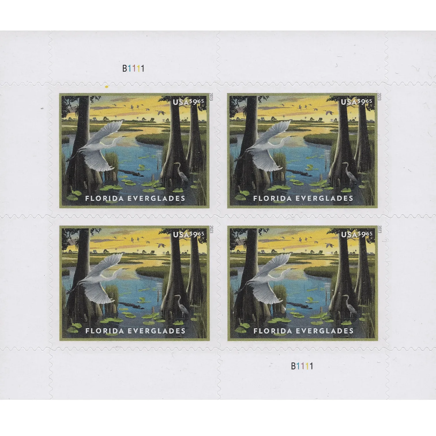 2023 FLORIDA EVERGLADES STAMPS