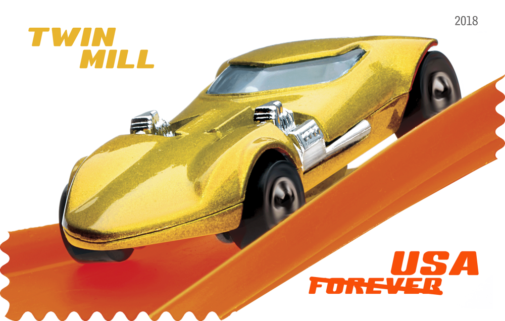 2018 Hot Wheels Stamps