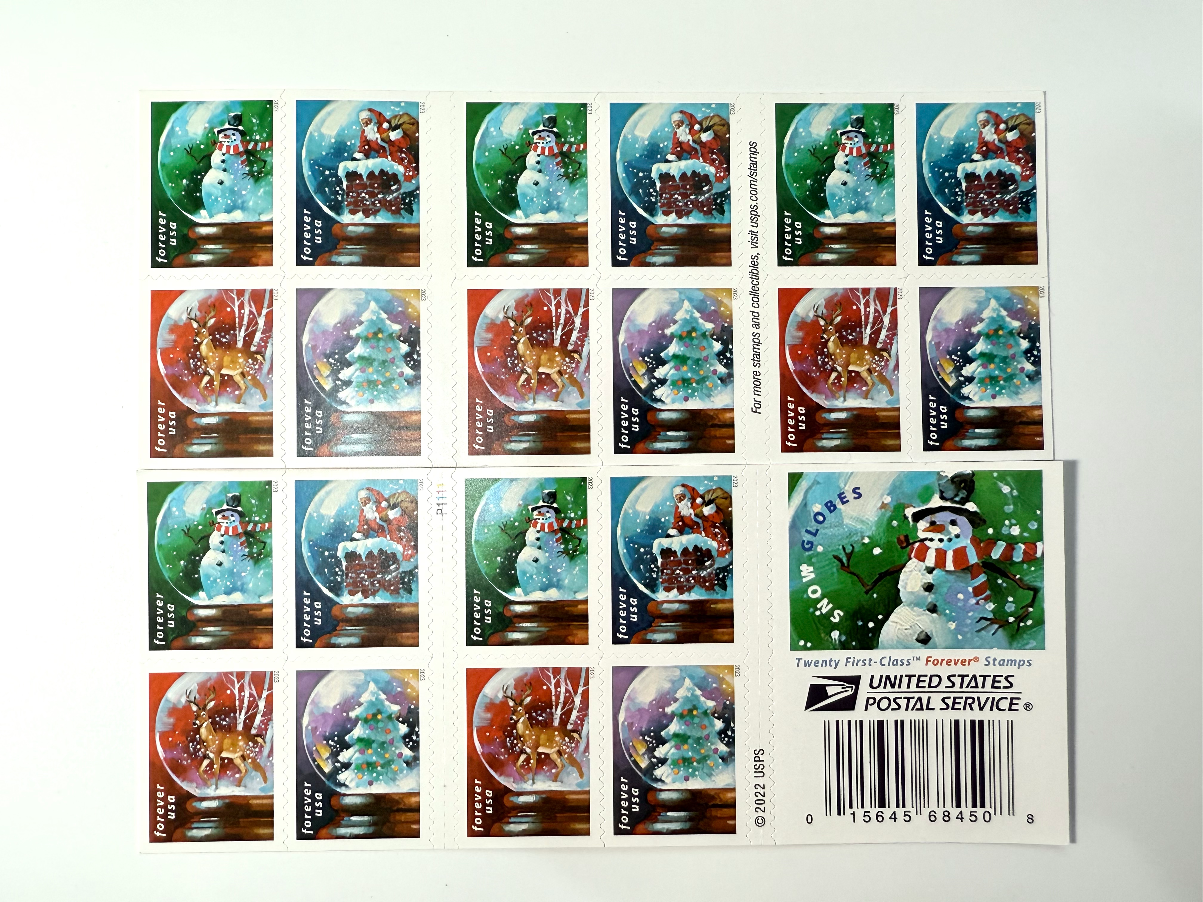 Christmas Stamp Blind Box 500 PCS BIG SALE，100 PCS of 5 styles
