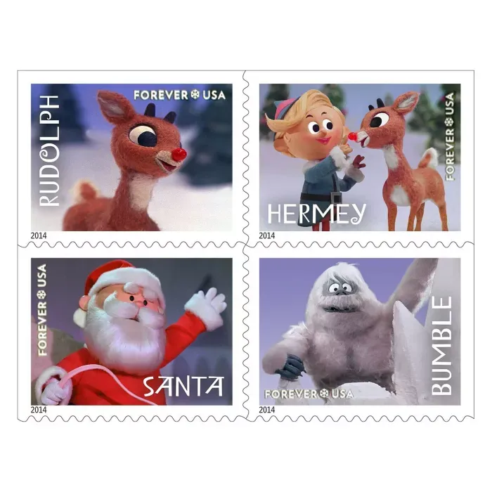 Big Sales! Christmas Collection Stamps,500 Pcs