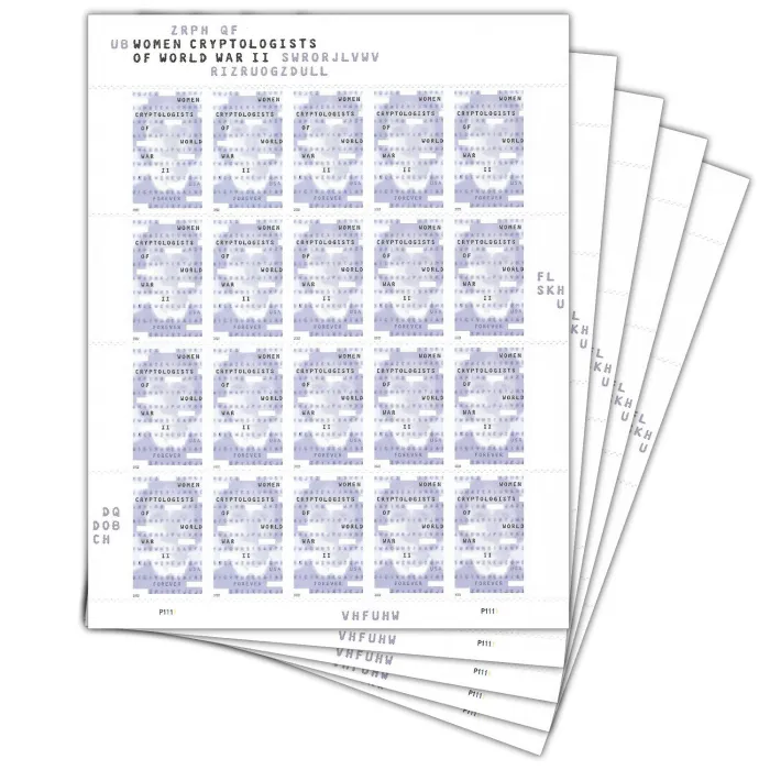 2022 Women Cryptologists of World War ll Press Steet with Die-Ctus