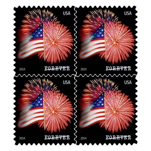 2014 Star-Spangled Banner books Forever®Stamp