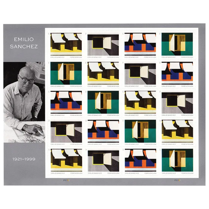 2021 Emilio Sanchez Forever Stamps 100 PCS
