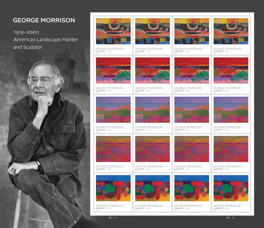 2022 George Morrison Stamps