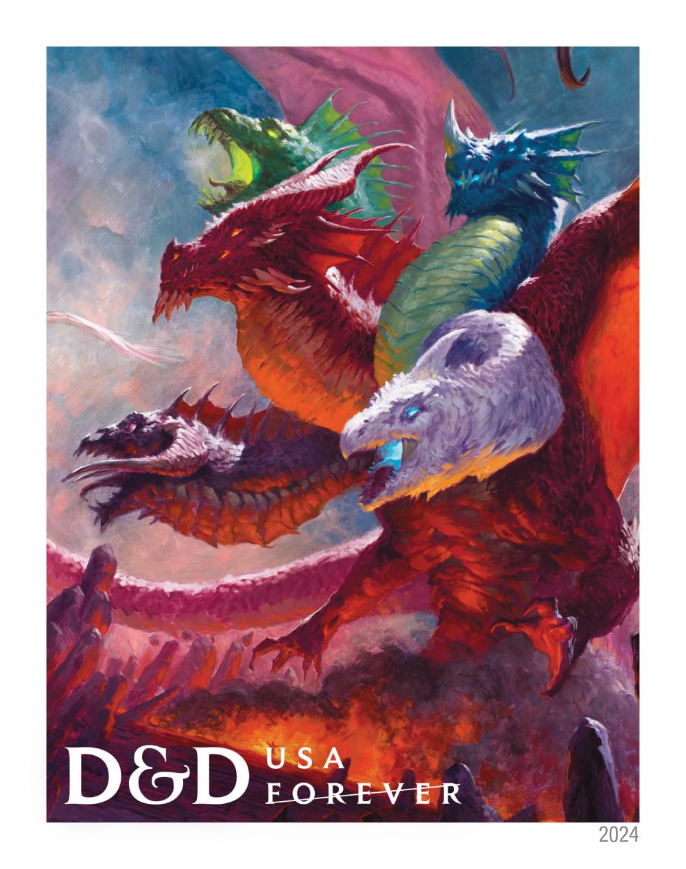 2024 Dungeons & Dragons Stamps