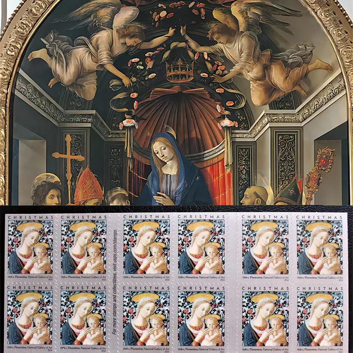 2016 Florence Madonna and Child Stamps