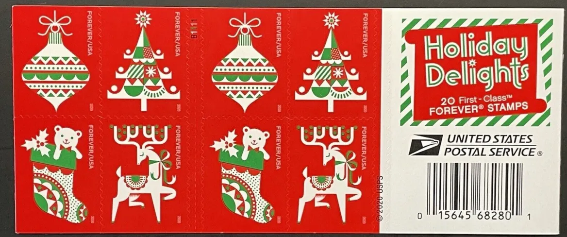 Christmas Stamp Blind Box 300 PCS BIG SALE，100 PCS of 3 styles