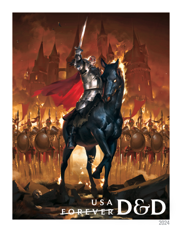 2024 Dungeons & Dragons Stamps
