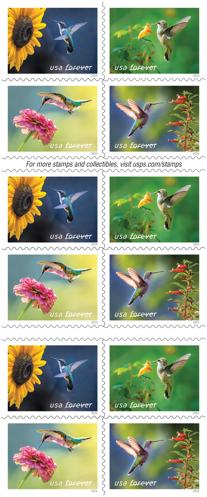 2024 Garden Delights Stamps