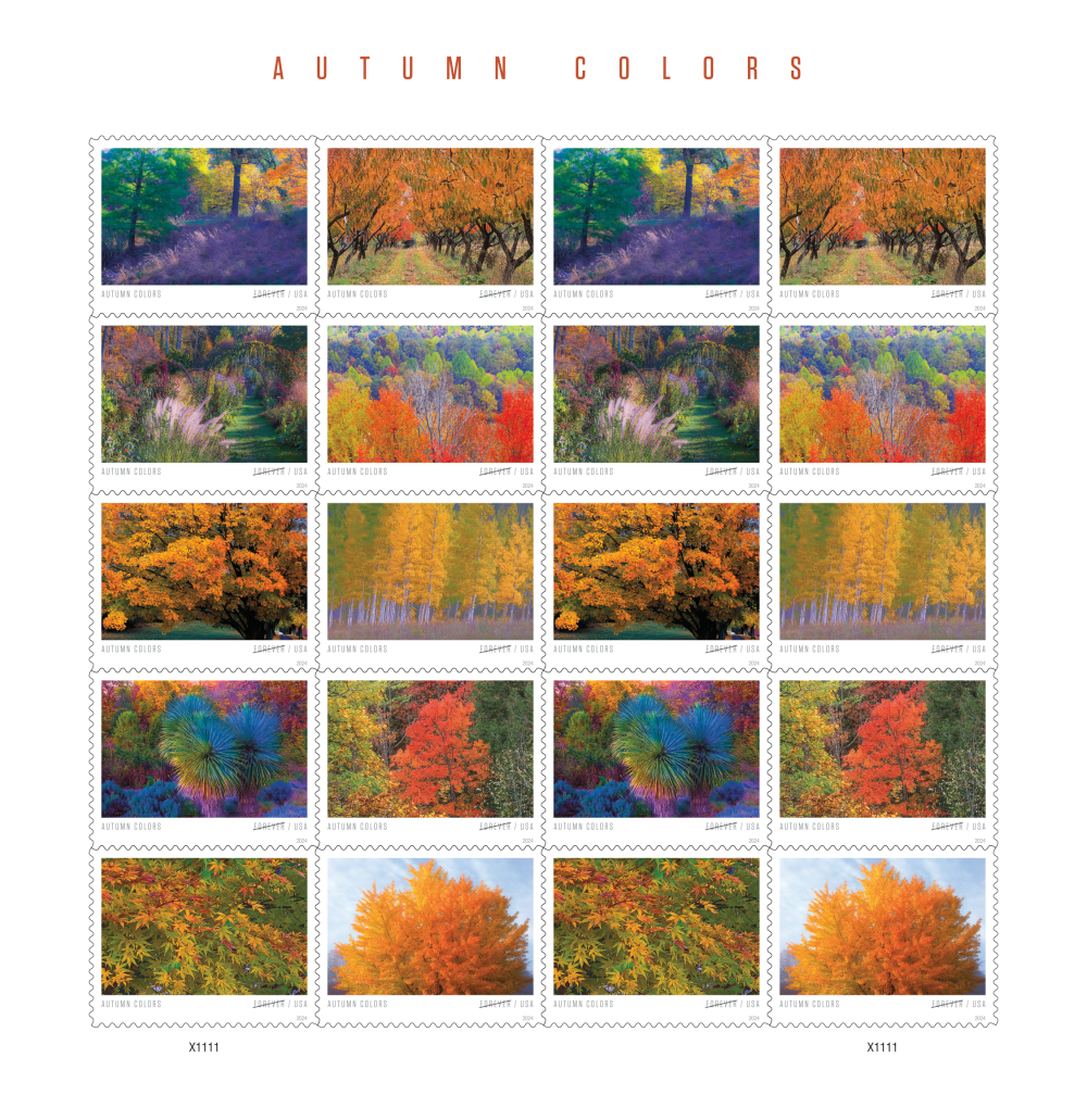 2024 Autumn Colors Stamps