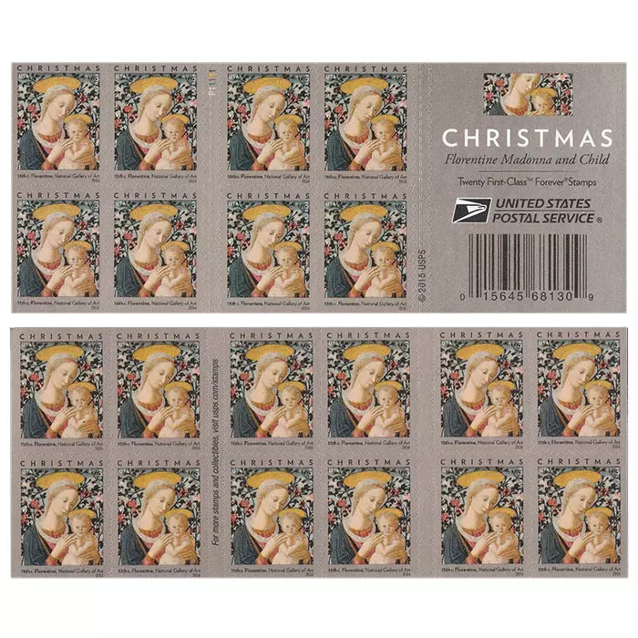 2016 Florence Madonna and Child Stamps
